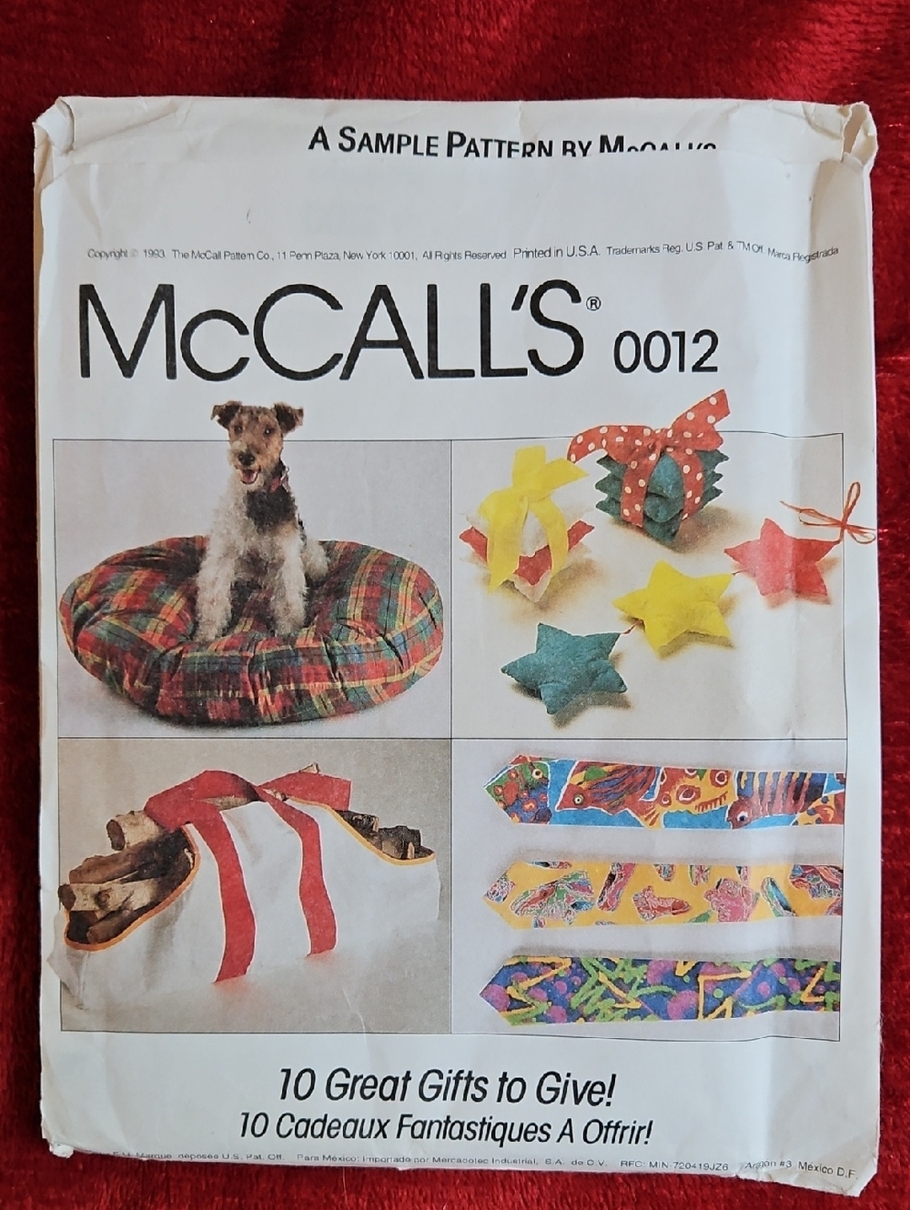 McCALL'S Uncut Craft Sewing Pattern Pack - Picture 2 of 3